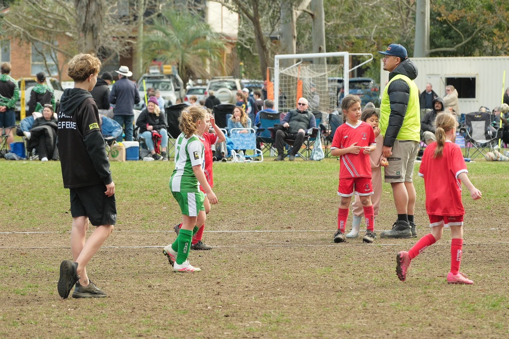 Gala Day football action